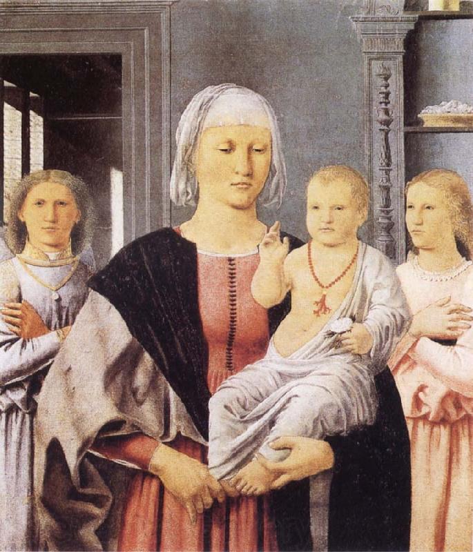 Piero della Francesca Senigallia Madonna Norge oil painting art